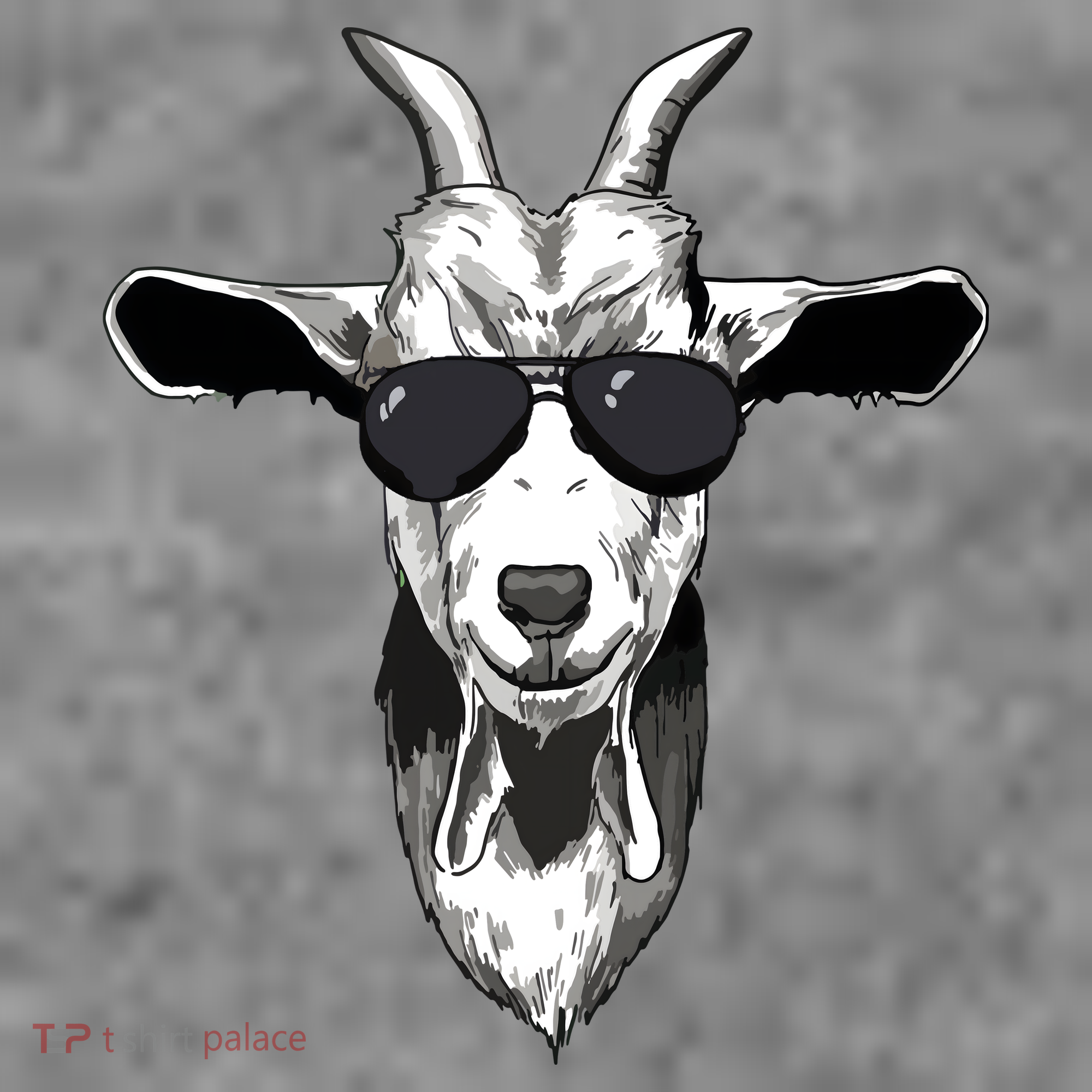 Goat With Sunglasses Women's Tank Top