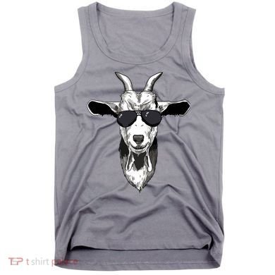 Goat With Sunglasses Tank Top