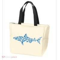 Great White Shark Sharks Silhouette Shark Fish White Shark Tote Bag thumb 3