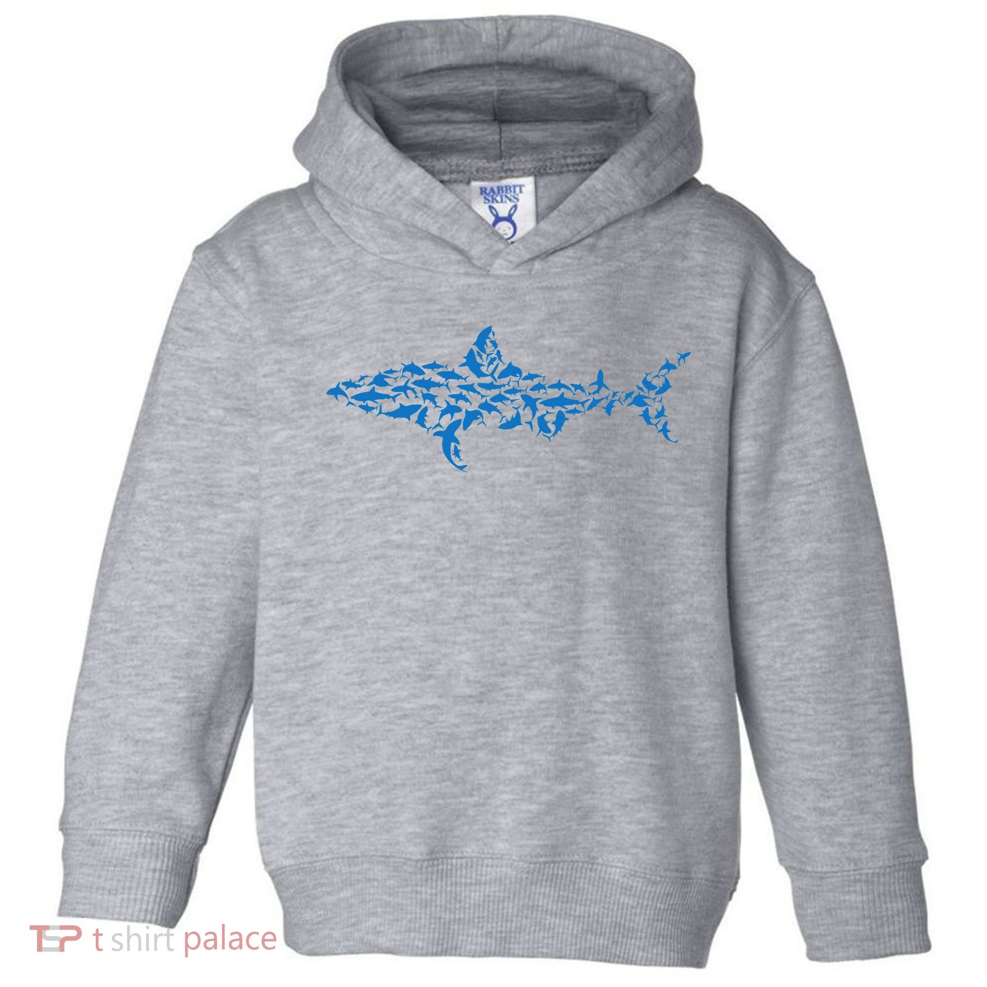 Great White Shark Sharks Silhouette Shark Fish White Shark Toddler Hoodie