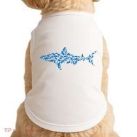Great White Shark Sharks Silhouette Shark Fish White Shark Doggie Tank thumb 0