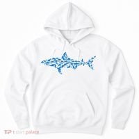 Great White Shark Sharks Silhouette Shark Fish White Shark Hoodie thumb 0