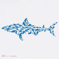 Great White Shark Sharks Silhouette Shark Fish White Shark Beanie thumb 2
