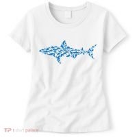 Great White Shark Sharks Silhouette Shark Fish White Shark Women's T-Shirt thumb 0