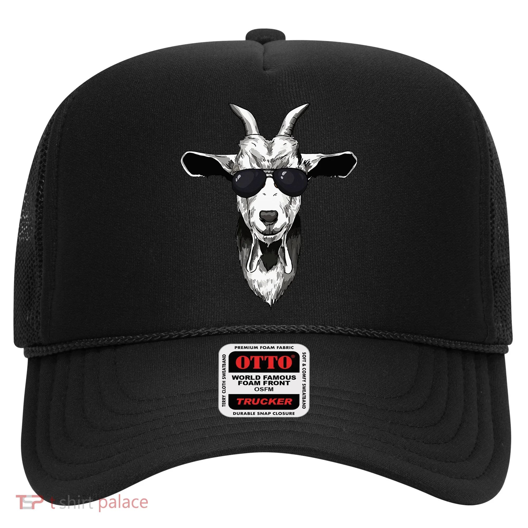 Goat With Sunglasses Hat