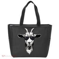 Goat With Sunglasses Tote Bag thumb 0