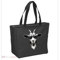 Goat With Sunglasses Tote Bag thumb 2