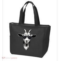 Goat With Sunglasses Tote Bag thumb 3