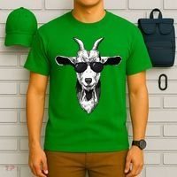 Goat With Sunglasses T-Shirt thumb 6