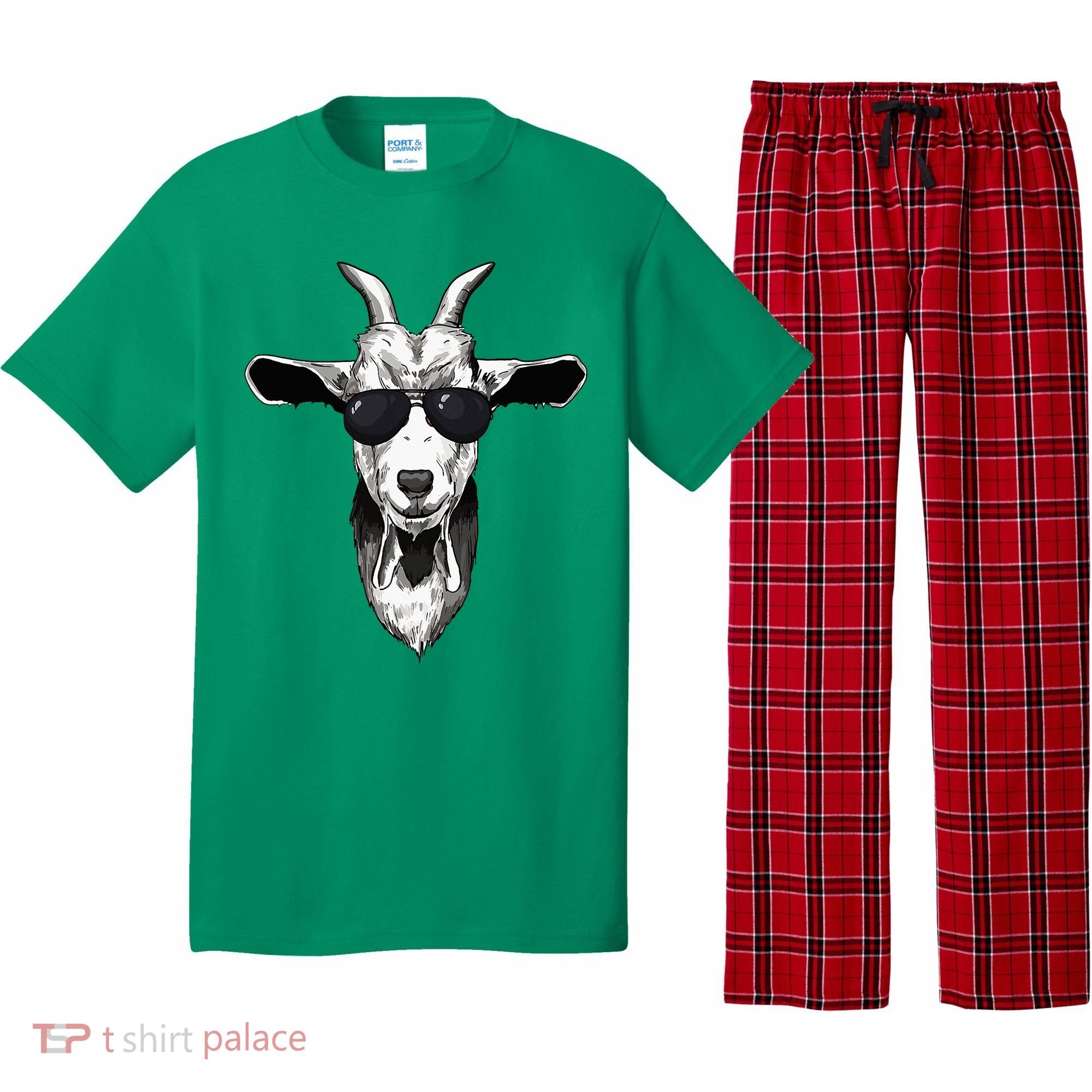 Goat With Sunglasses Pajama Set