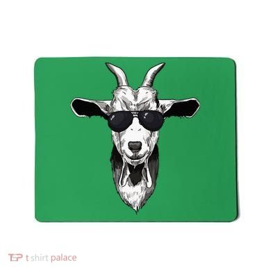 Goat With Sunglasses Mousepad