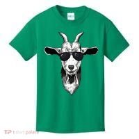 Goat With Sunglasses Kids T-Shirt thumb 0