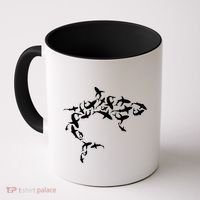 Great White Shark Lover Marine Biology Animal Science Coffee Mug thumb 0