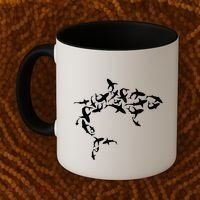 Great White Shark Lover Marine Biology Animal Science Coffee Mug thumb 2