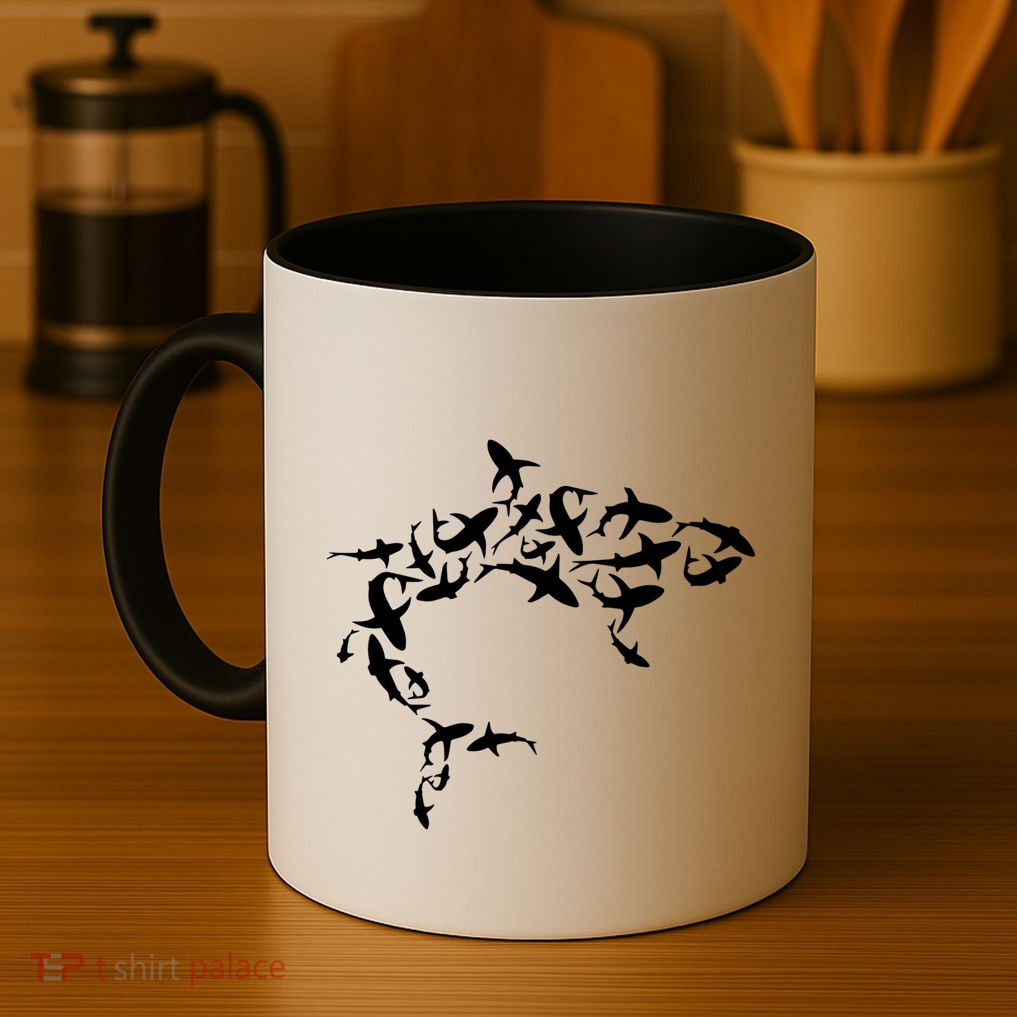 Great White Shark Lover Marine Biology Animal Science Coffee Mug