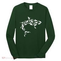 Great White Shark Lover Marine Biology Animal Science Long Sleeve Shirt thumb 0