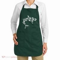 Great White Shark Lover Marine Biology Animal Science Apron thumb 2