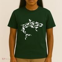 Great White Shark Lover Marine Biology Animal Science T-Shirt thumb 4