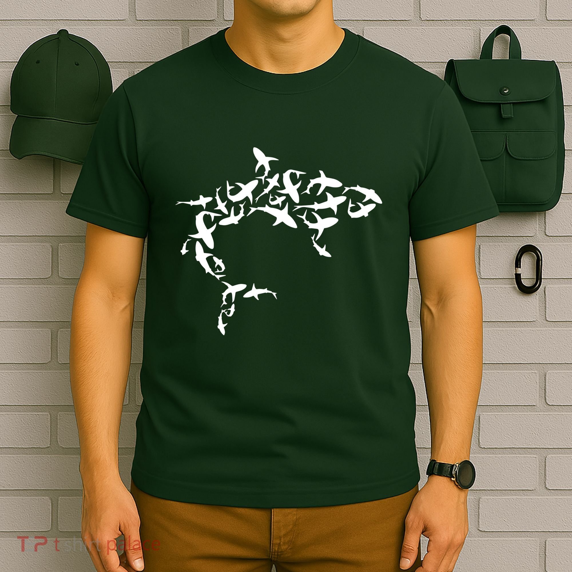 Great White Shark Lover Marine Biology Animal Science T-Shirt