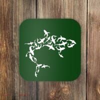 Great White Shark Lover Marine Biology Animal Science Coaster thumb 0