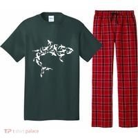 Great White Shark Lover Marine Biology Animal Science Pajama Set thumb 0