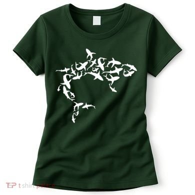 Great White Shark Lover Marine Biology Animal Science Women's T-Shirt
