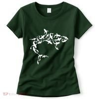 Great White Shark Lover Marine Biology Animal Science Women's T-Shirt thumb 0