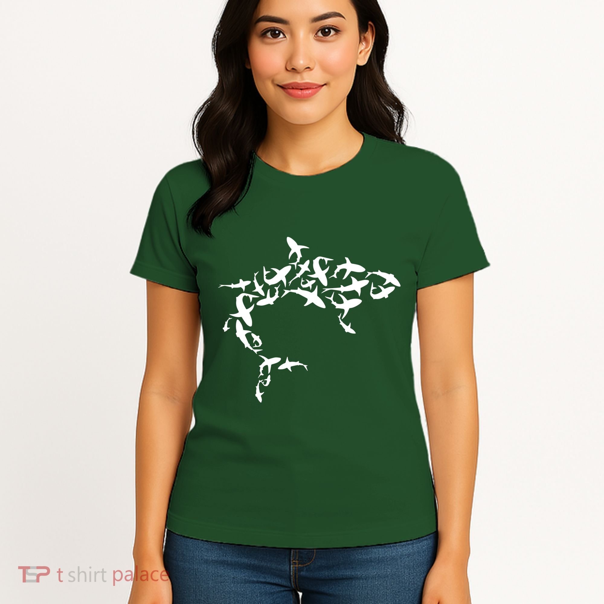 Great White Shark Lover Marine Biology Animal Science Women's T-Shirt