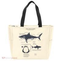 Great White Shark Anatomy Marine Biologist Tote Bag thumb 0