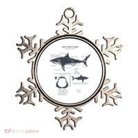 Great White Shark Anatomy Marine Biologist Ornament thumb 0