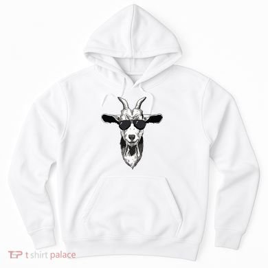 Goat With Sunglasses Hoodie