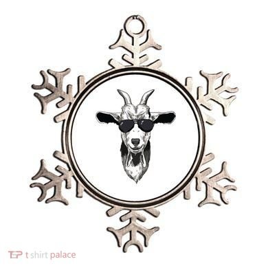 Goat With Sunglasses Ornament