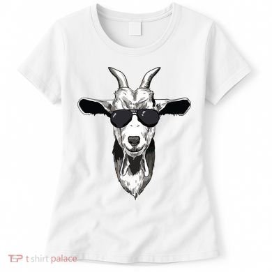 Goat With Sunglasses Women's T-Shirt