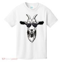 Goat With Sunglasses Kids T-Shirt thumb 0