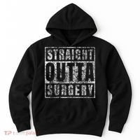 Get Well Soon Gifts Post Surgery Funny Straight Outta Hoodie thumb 0