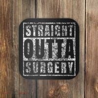 Get Well Soon Gifts Post Surgery Funny Straight Outta Coaster thumb 0