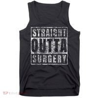 Get Well Soon Gifts Post Surgery Funny Straight Outta Tank Top thumb 0