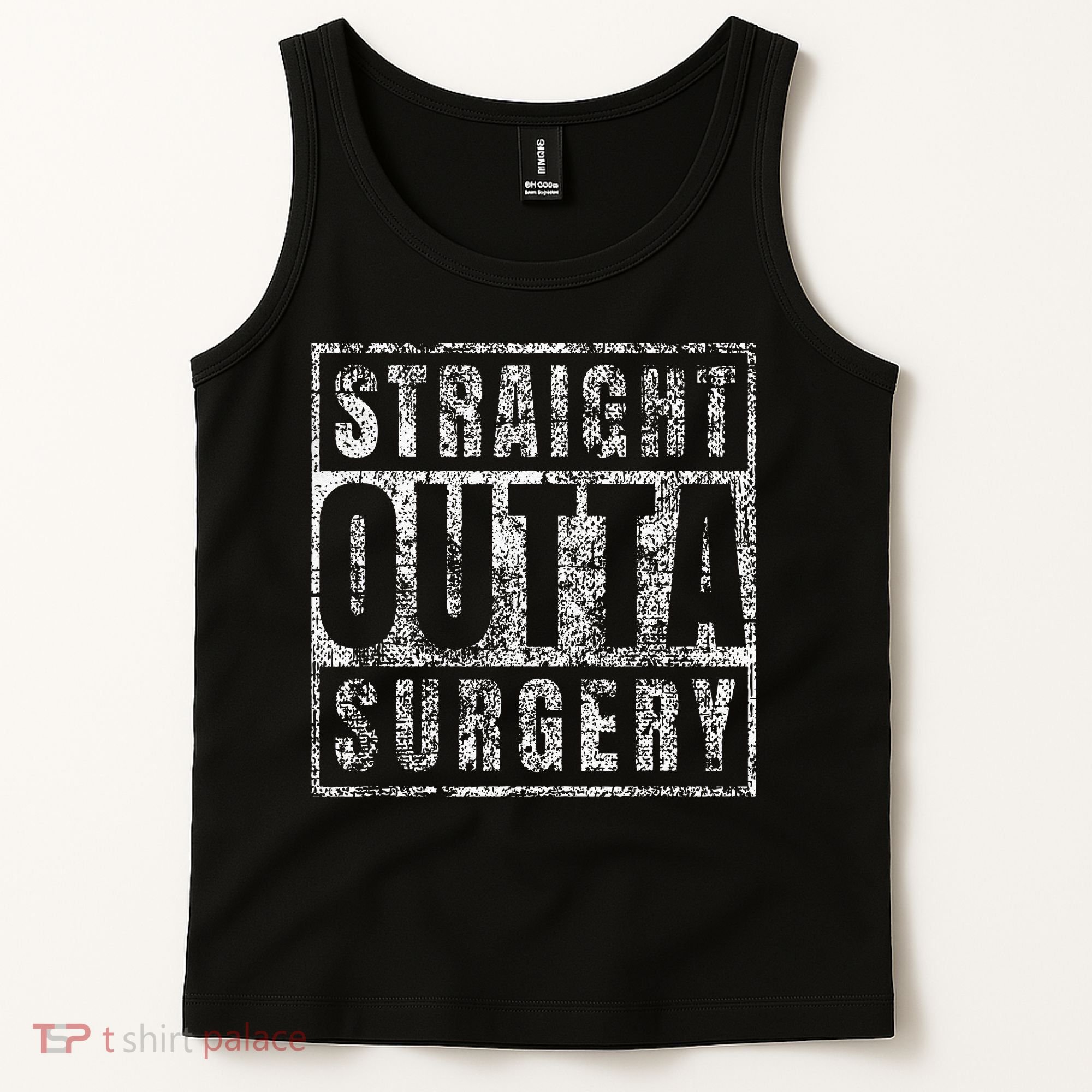 Get Well Soon Gifts Post Surgery Funny Straight Outta Tank Top