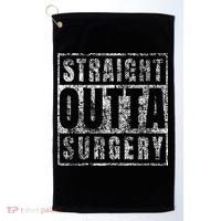 Get Well Soon Gifts Post Surgery Funny Straight Outta Golf Towel thumb 0