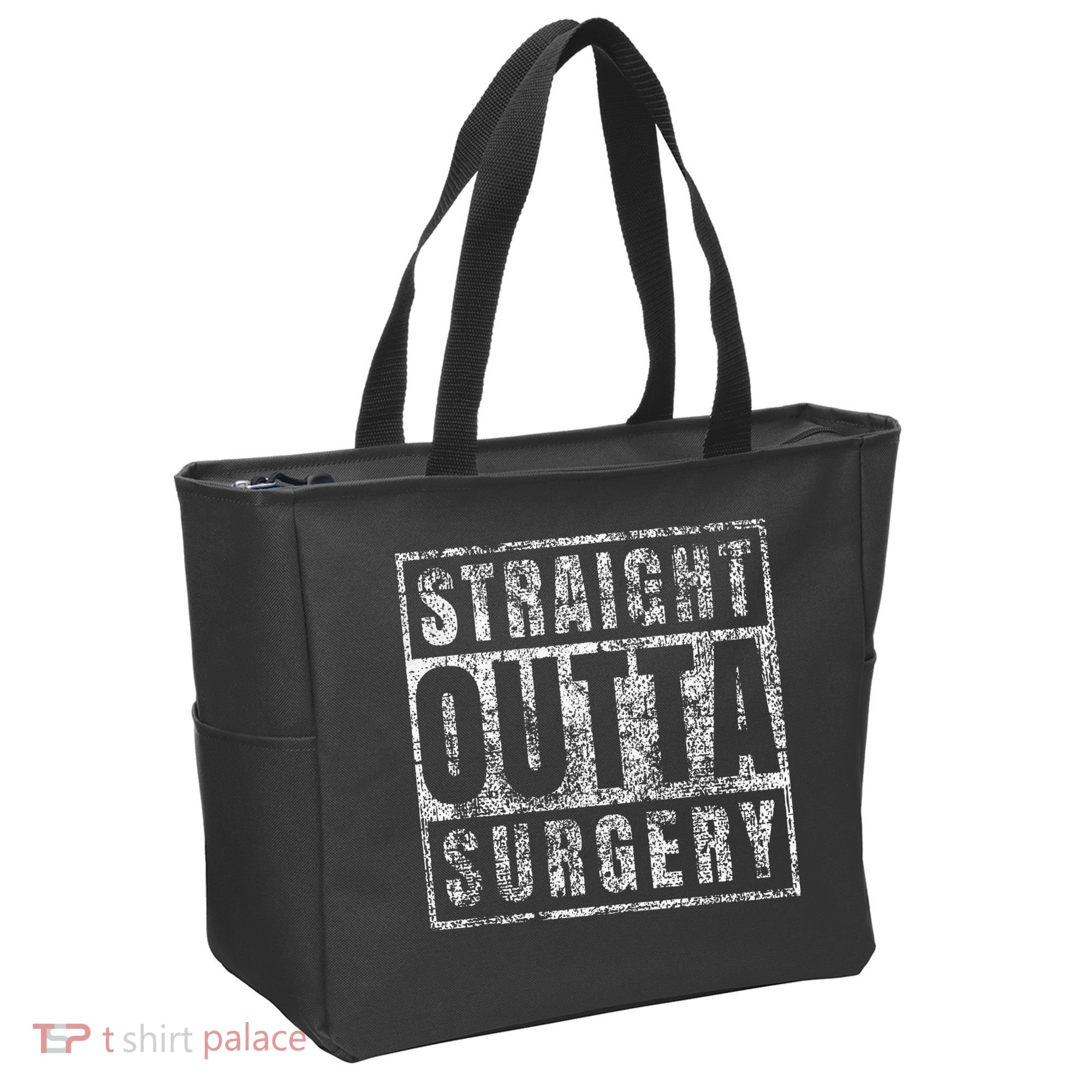 Get Well Soon Gifts Post Surgery Funny Straight Outta Tote Bag