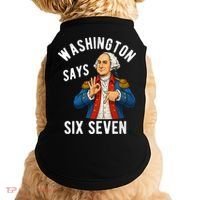 Geroge Washington Says 6-7 Doggie Tank thumb 0