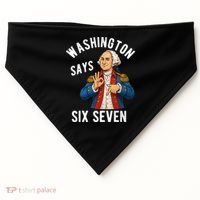 Geroge Washington Says 6-7 USA-Made Doggie Bandana thumb 0
