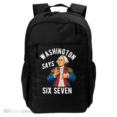 Geroge Washington Says 6-7 Backpack