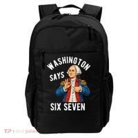 Geroge Washington Says 6-7 Backpack thumb 0