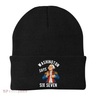 Geroge Washington Says 6-7 Beanie