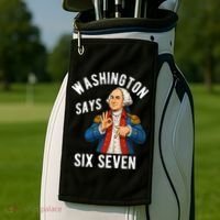 Geroge Washington Says 6-7 Golf Towel thumb 2