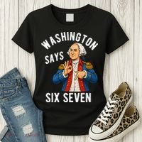 Geroge Washington Says 6-7 Women's T-Shirt thumb 3