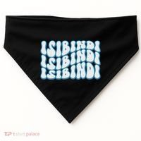 Groovy Wavy Style School Spirit Wear USA-Made Doggie Bandana thumb 0