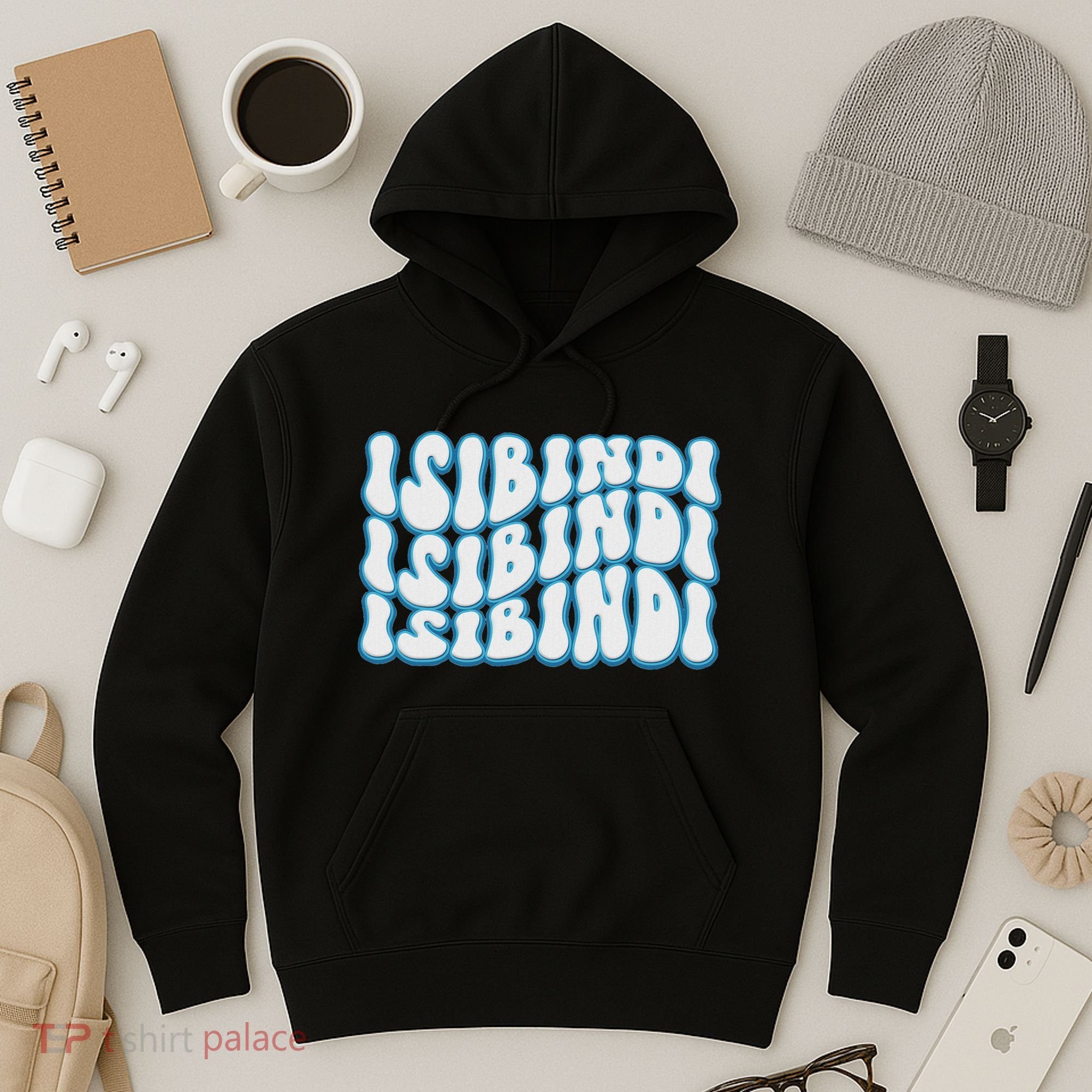 Groovy Wavy Style School Spirit Wear Hoodie