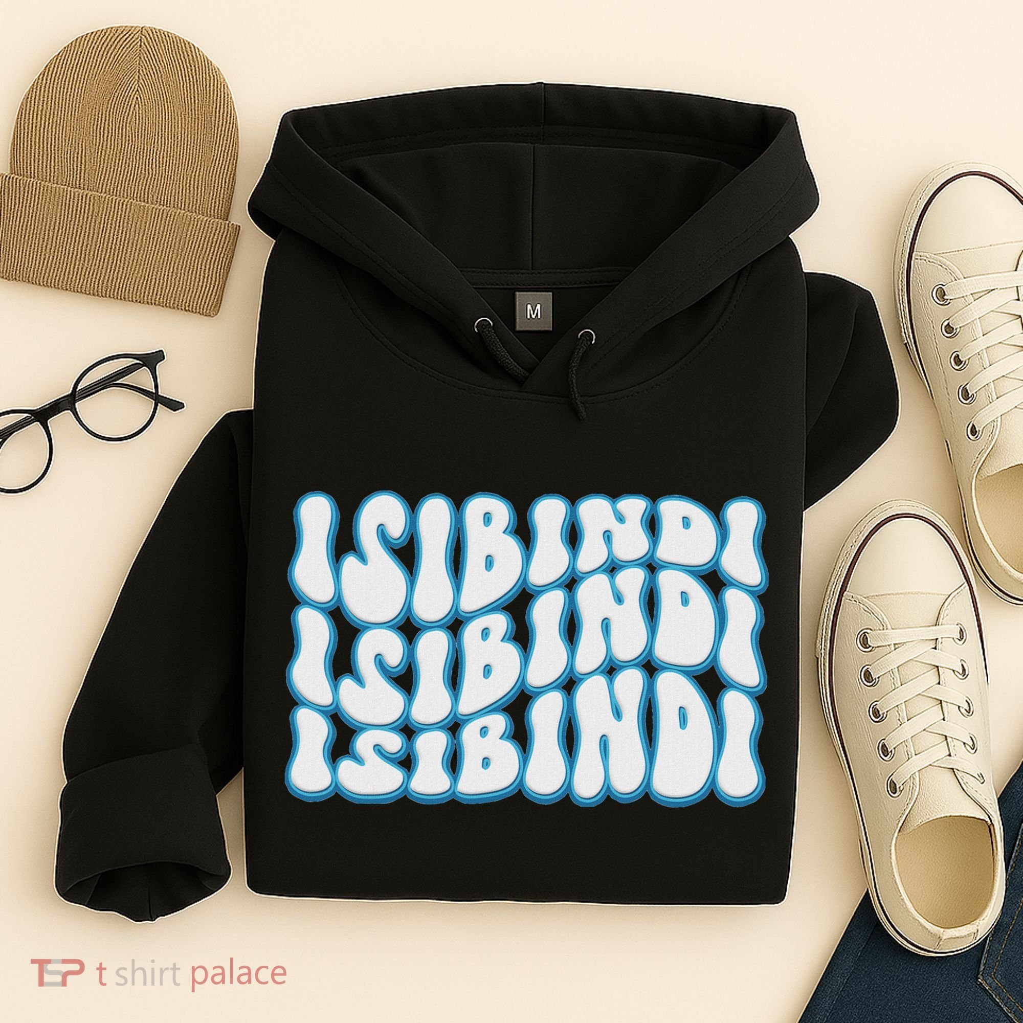 Groovy Wavy Style School Spirit Wear Hoodie